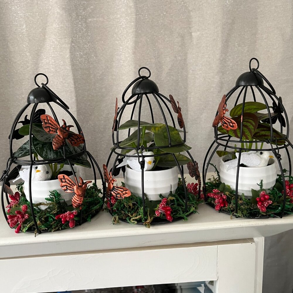 Birdcage Decoration - Picture 2 of 2